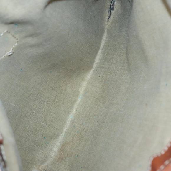 CELINE Macadam Canvas Hand Bag PVC Leather Brown Auth 92565 - Picture 11 of 16